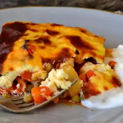Vegetarian Moussaka with Carrots