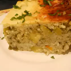 Zucchini and Rice Moussaka