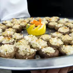 Stuffed Mushrooms with butter