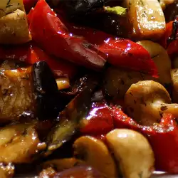 Mushrooms with Peppers
