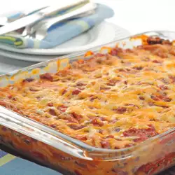 Baked Spaghetti with Cheese