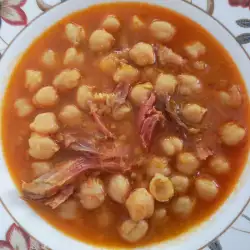 Chickpeas with Duck
