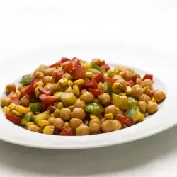 No Meat Dish with Chickpeas