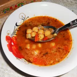Vegan Soup with Garlic
