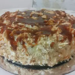 Unique Napoleon Cake with Caramel