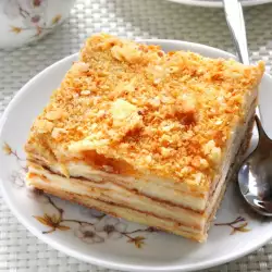 Napoleon Cake with flour