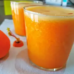 Smoothie with carrots