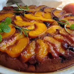 Peach Upside-Down Cake