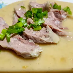Boiled Pork with onions