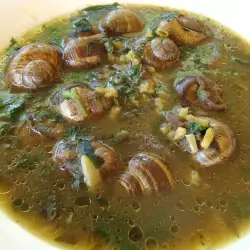 Snail Soup with Dock and Nettles
