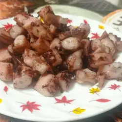 Octopus with Garlic
