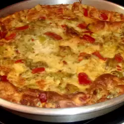 Oven Baked Vegetable Omelette