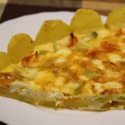 Oven Baked Potato Omelette