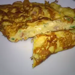 Omelette with Smoked Meat