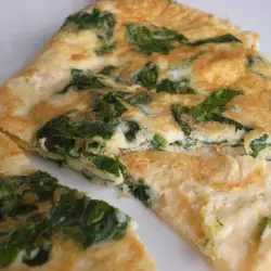 Spinach Omelette with Eggs
