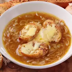 Onion Soup with butter