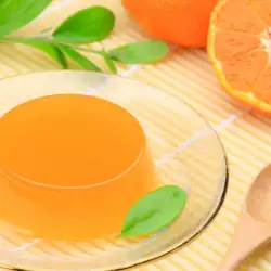 Jelly Pudding with Oranges
