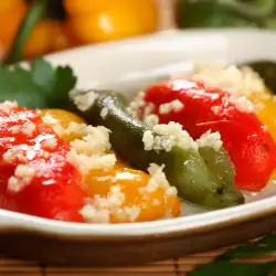 Peppers with Cottage Cheese