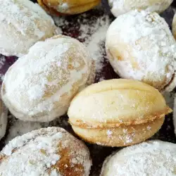 Party Sweets with Powdered Sugar