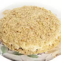 French Cake with Walnuts