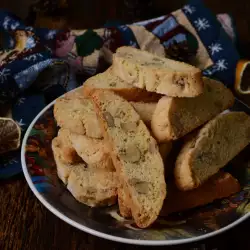 Cantuccini with baking powder
