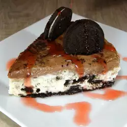 Oreo Cheesecake with Cream