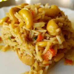 Basmati Rice with Cashews and Pine Nuts