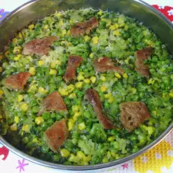 Pork Dish with Peas