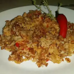 Pork and Rice with Onions