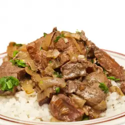 Rice with Meat and Beer