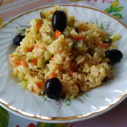 Fried Rice with carrots