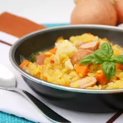 Rice with Potatoes and Sausage