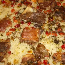 Oven Baked Rice with lamb