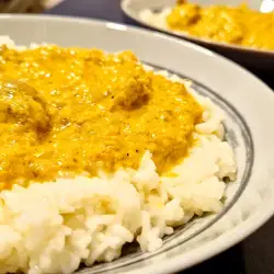 Quail with Spicy Curry and Basmati Rice