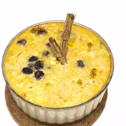 Pudding with eggs
