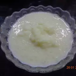 Milk and Rice Pudding for Babies