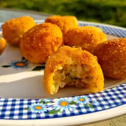 Croquettes with olive oil