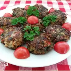 Rice Balls with parsley