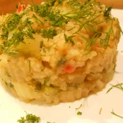 Potatoes and Rice with Zucchini