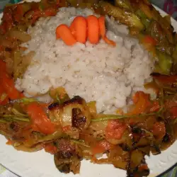 Pan-Fried White Rice with Vegetables