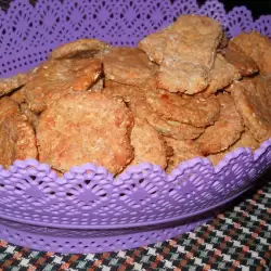 Oat Crackers with Spelt and Whole Wheat Flour