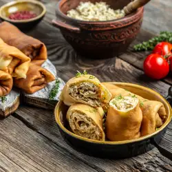 Easy Chicken Stuffed Pancakes