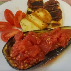 Stuffed Eggplants with olive oil