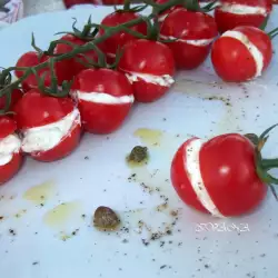 Vegetarian Appetizer with Cherry Tomatoes