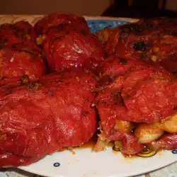 Vegan Stuffed Peppers with Beans