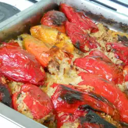 Stuffed Peppers with mince