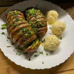 Stuffed Potatoes with olive oil