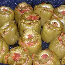Stuffed Peppers with olive oil