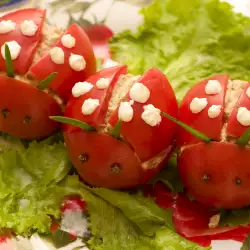 Stuffed Tomato with dill