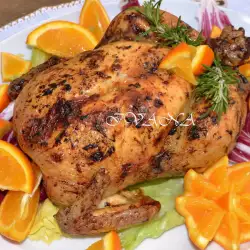 Roast Chicken with olive oil